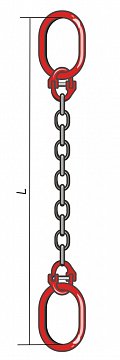 Строп цепной петлевой (8 класс прочности)
